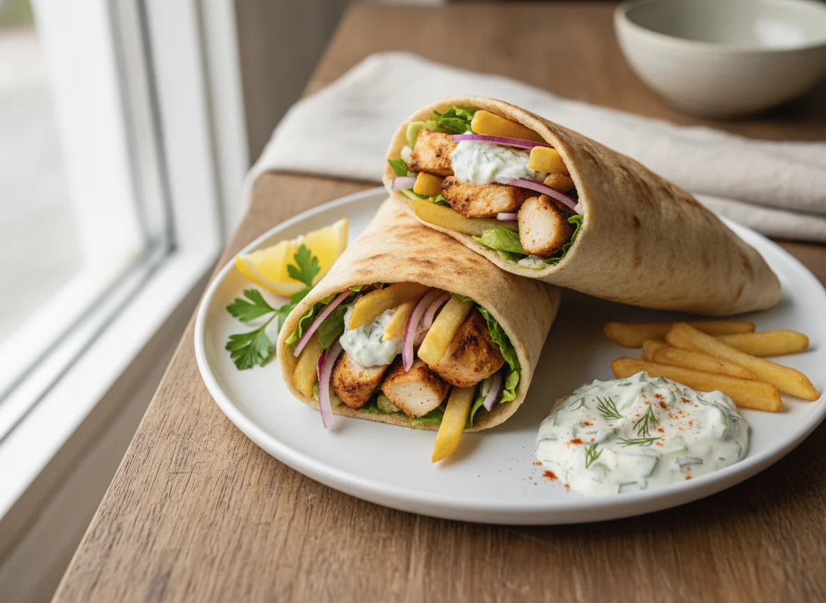 Chicken Gyros Wrap photo