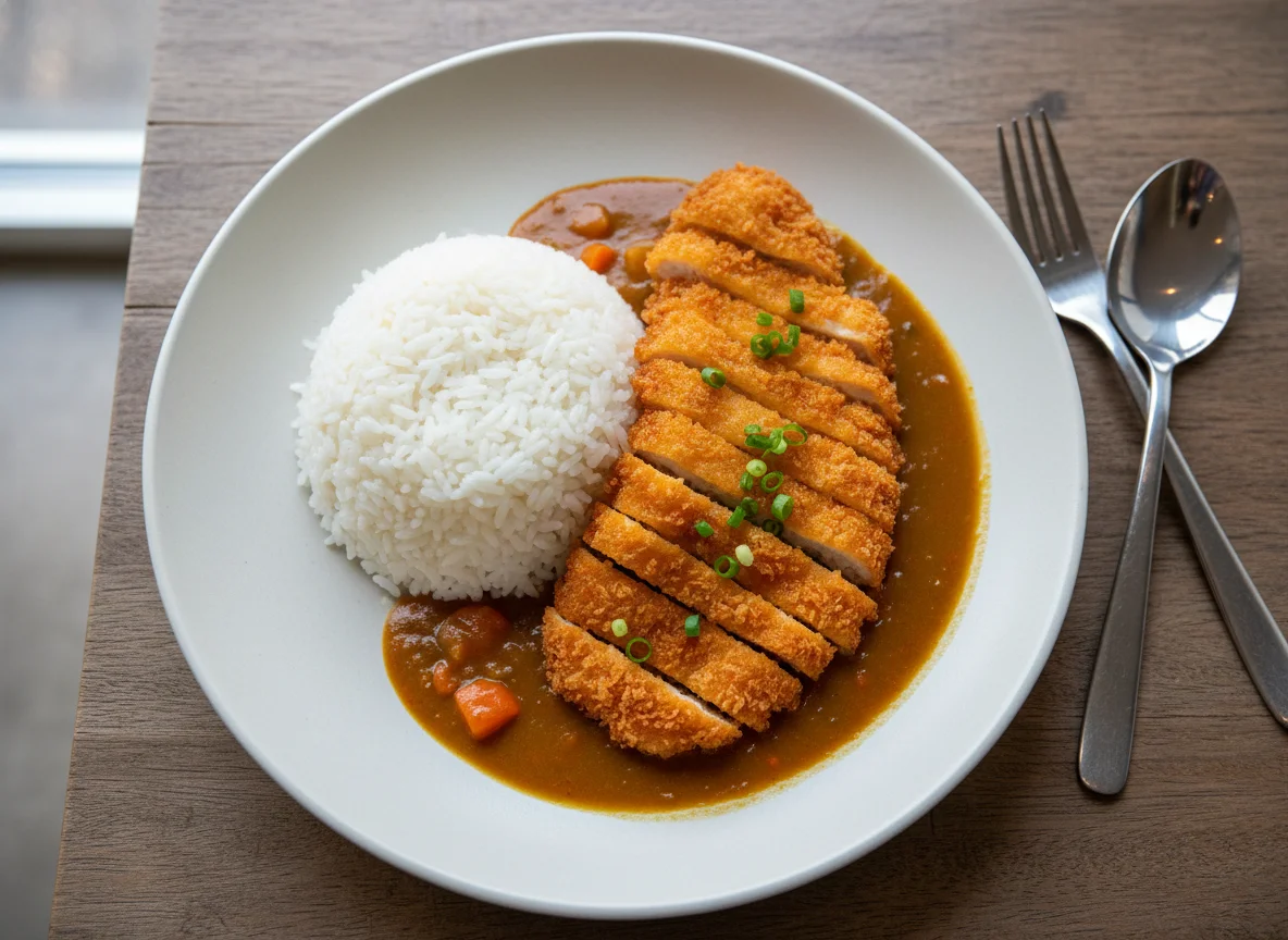Chicken Katsu Curry with Rice photo