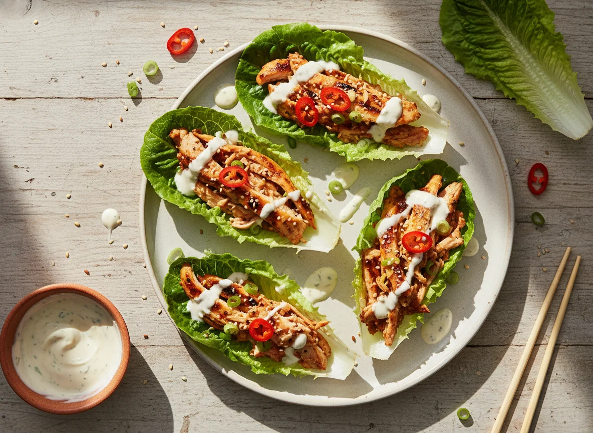 Chicken Lettuce Wraps photo