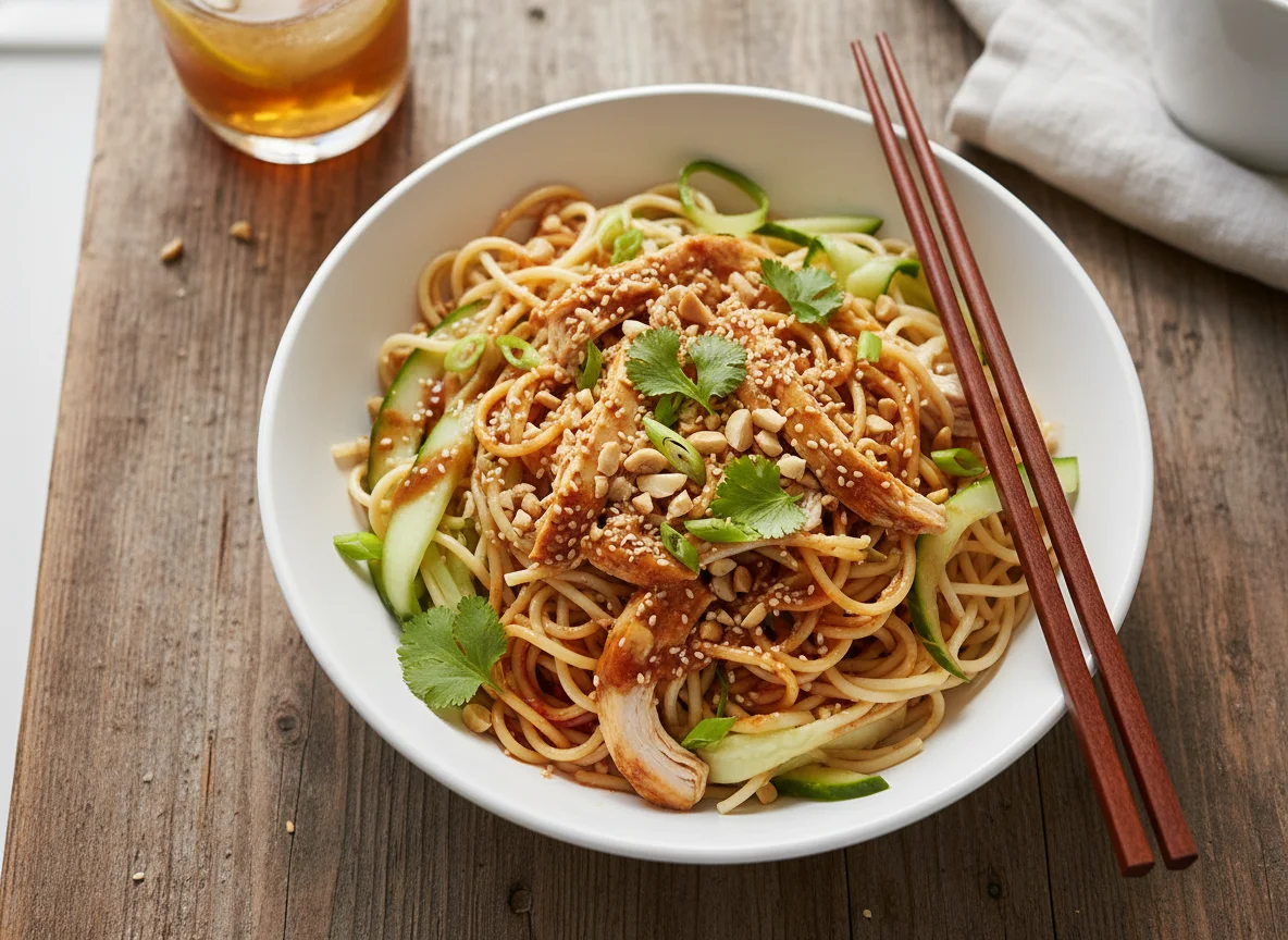 Chicken Noodle Salad photo