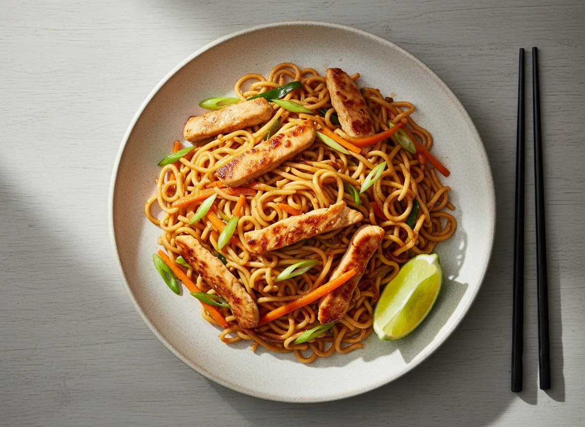 Chicken Noodle Stir-fry photo