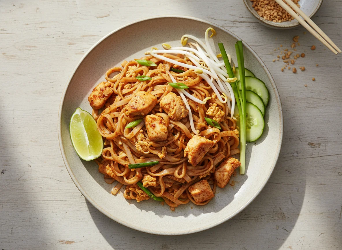 Chicken Pad Thai photo
