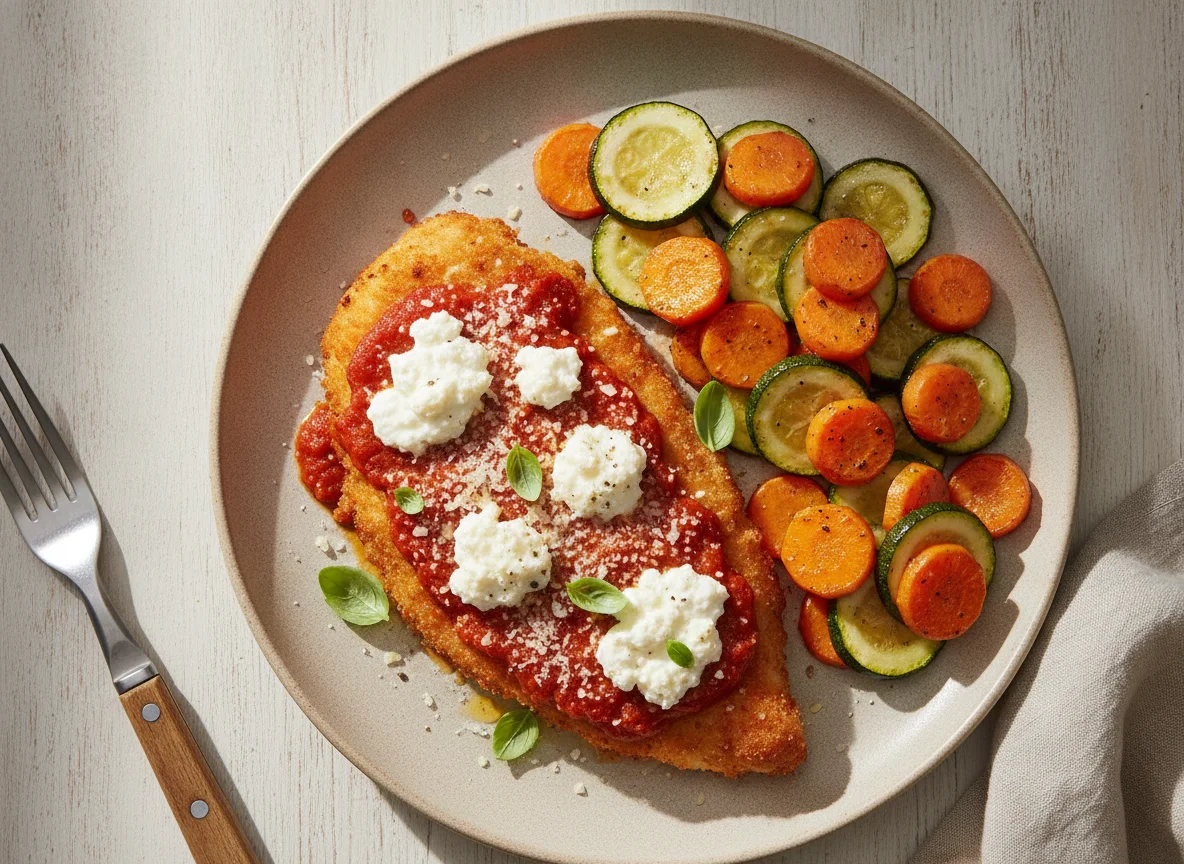 Chicken Parm with Vegetable Medley (1 portion of 7) photo