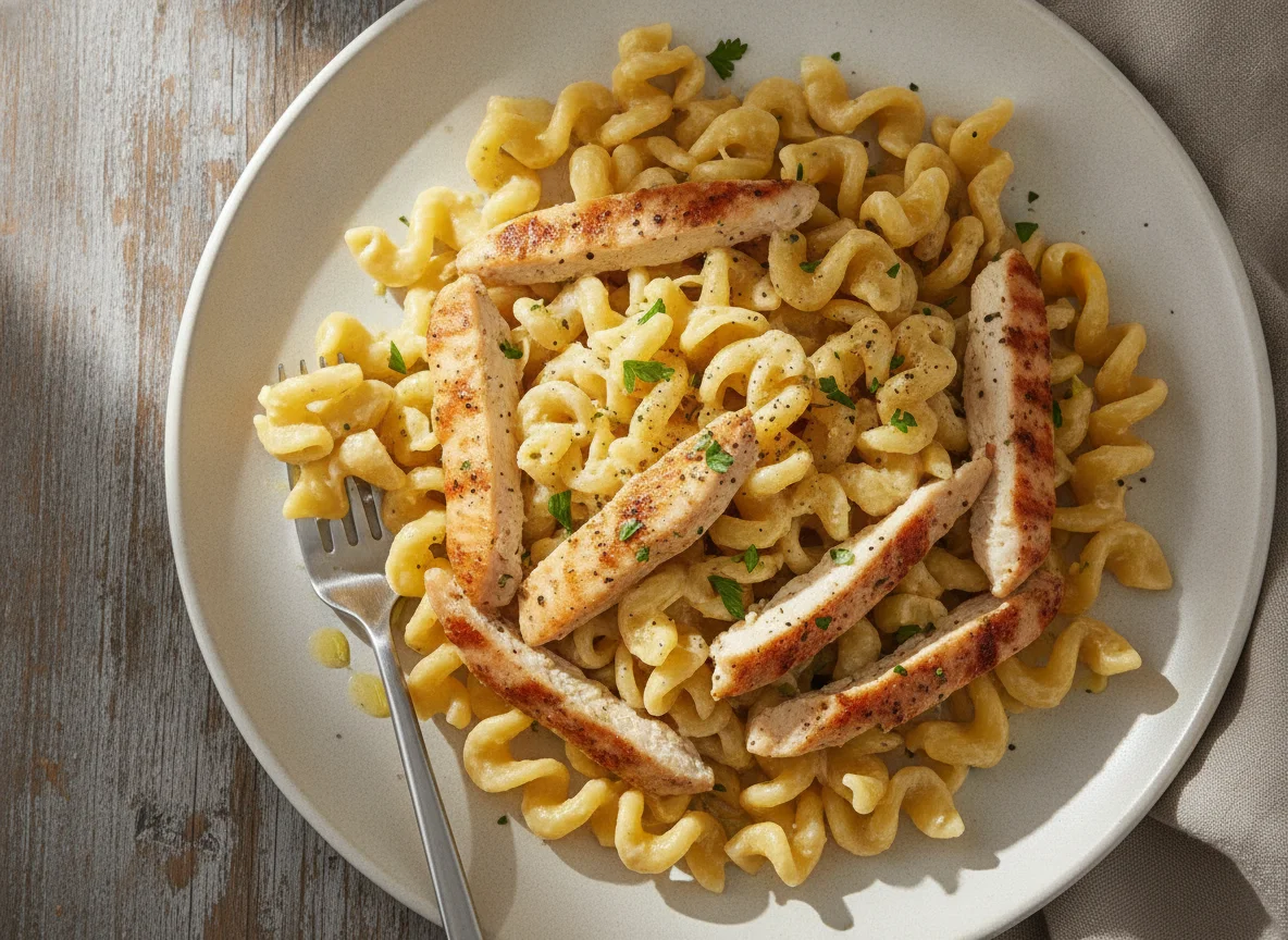 Chicken Pasta with Creamy Sauce photo