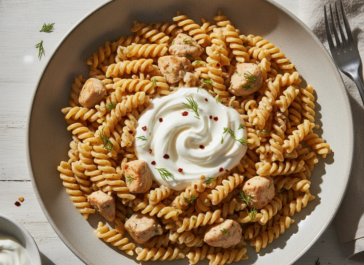 Chicken Pasta with Yogurt photo