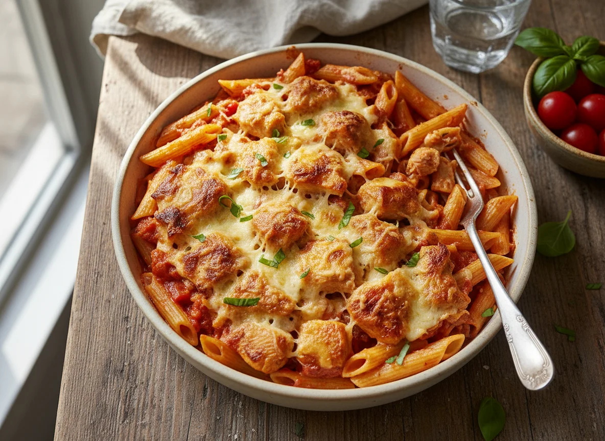 Chicken Penne Pasta Bake photo