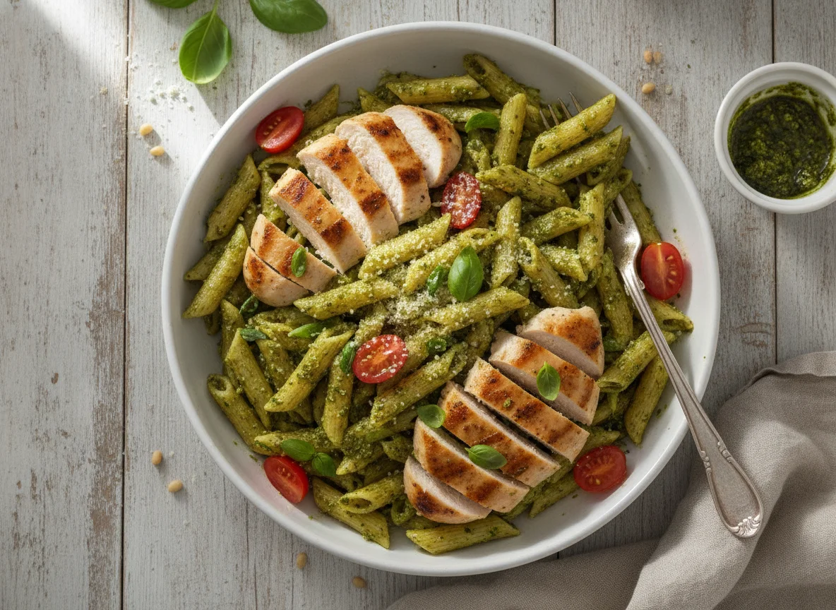 Chicken Pesto Pasta photo