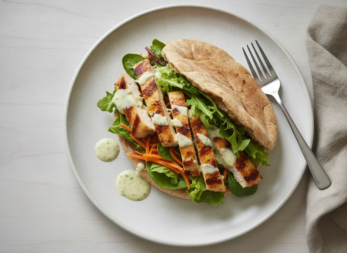 Chicken Pita Sandwich photo