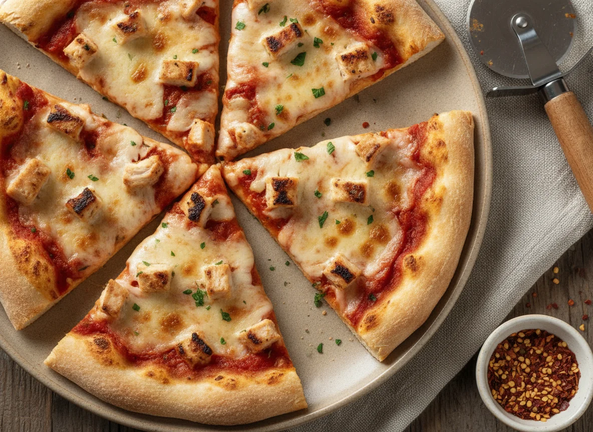 Chicken Pizza Slices photo