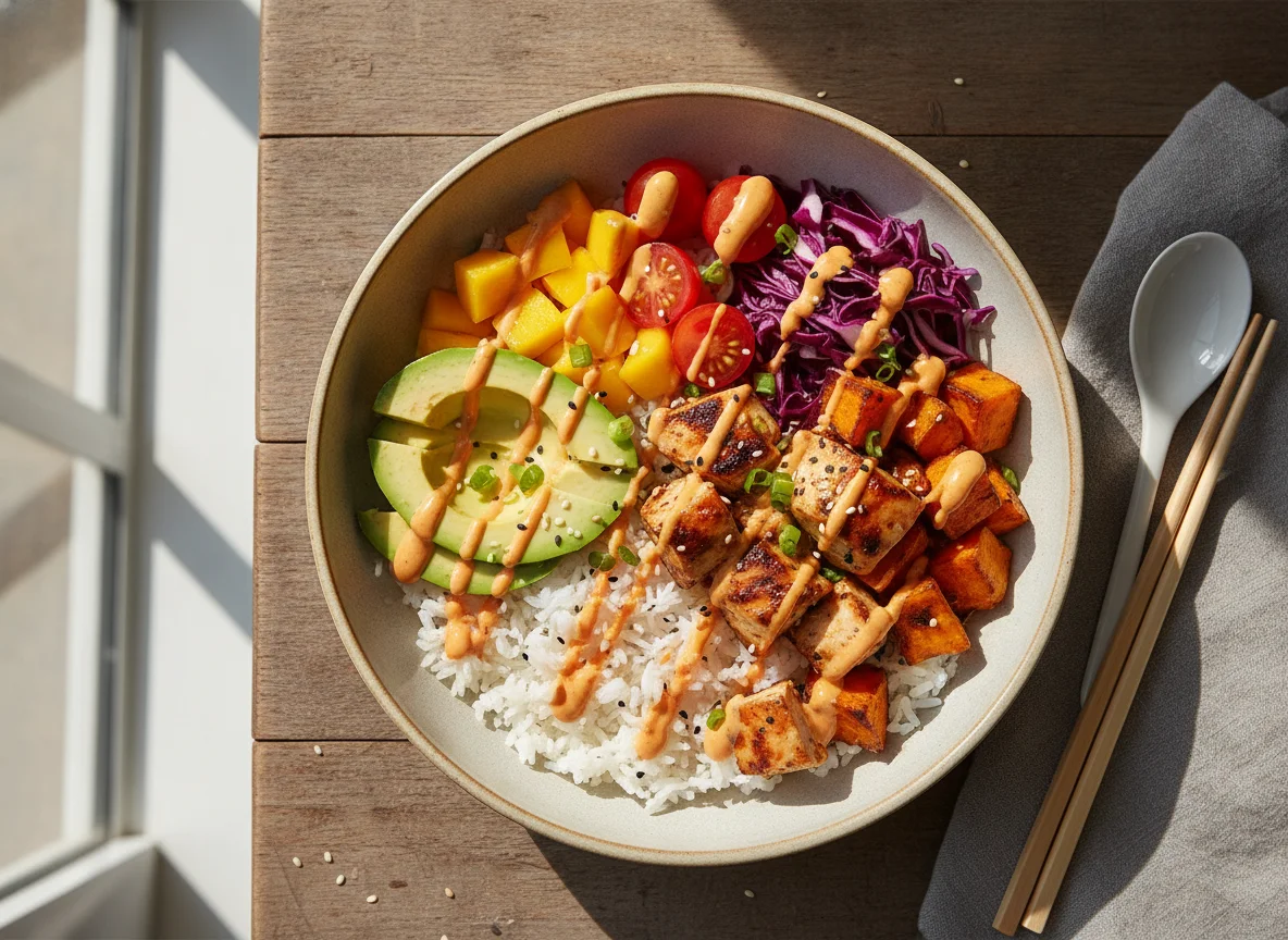 Chicken Poke Bowl photo