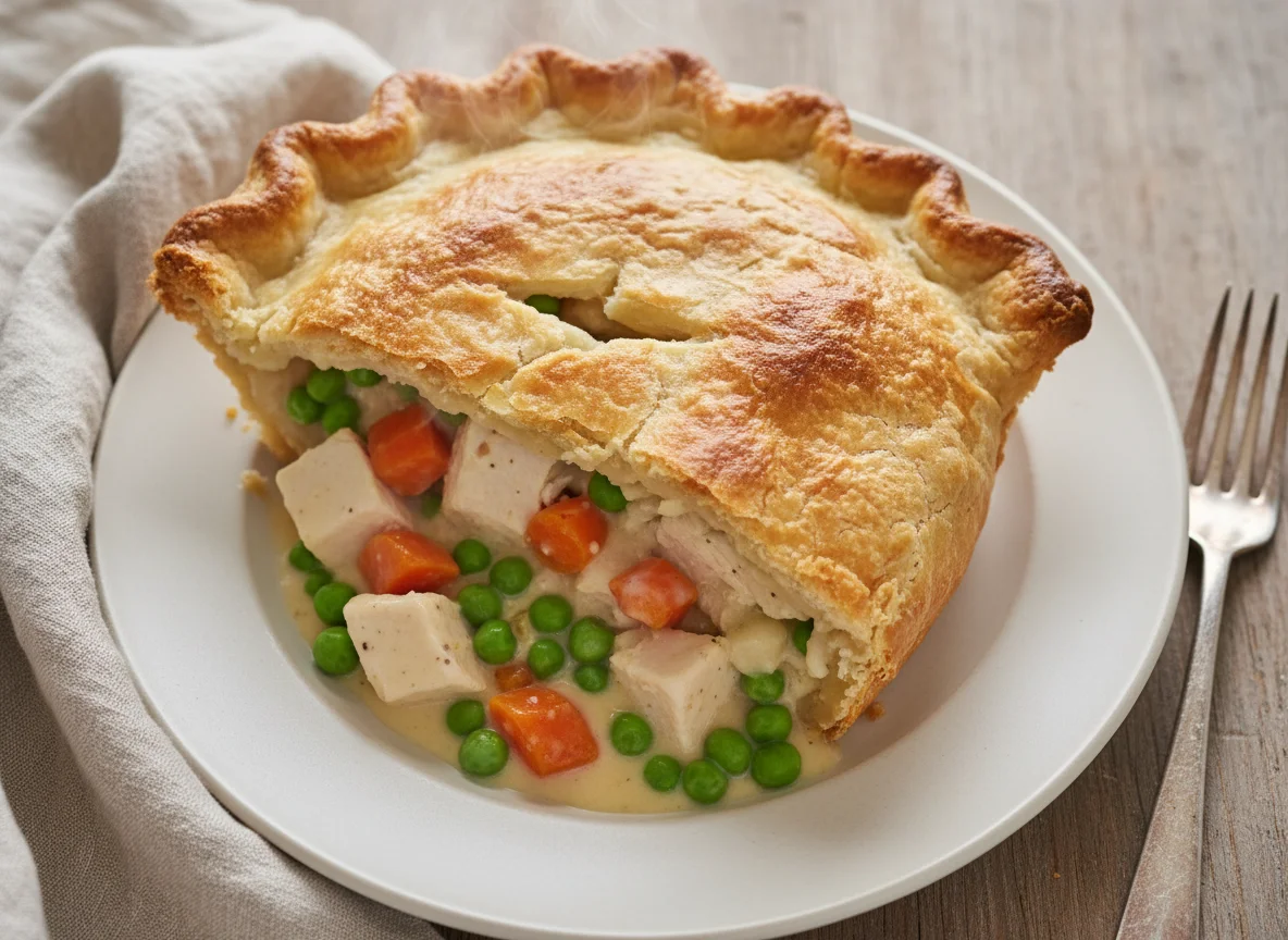 Chicken Pot Pie Slice photo