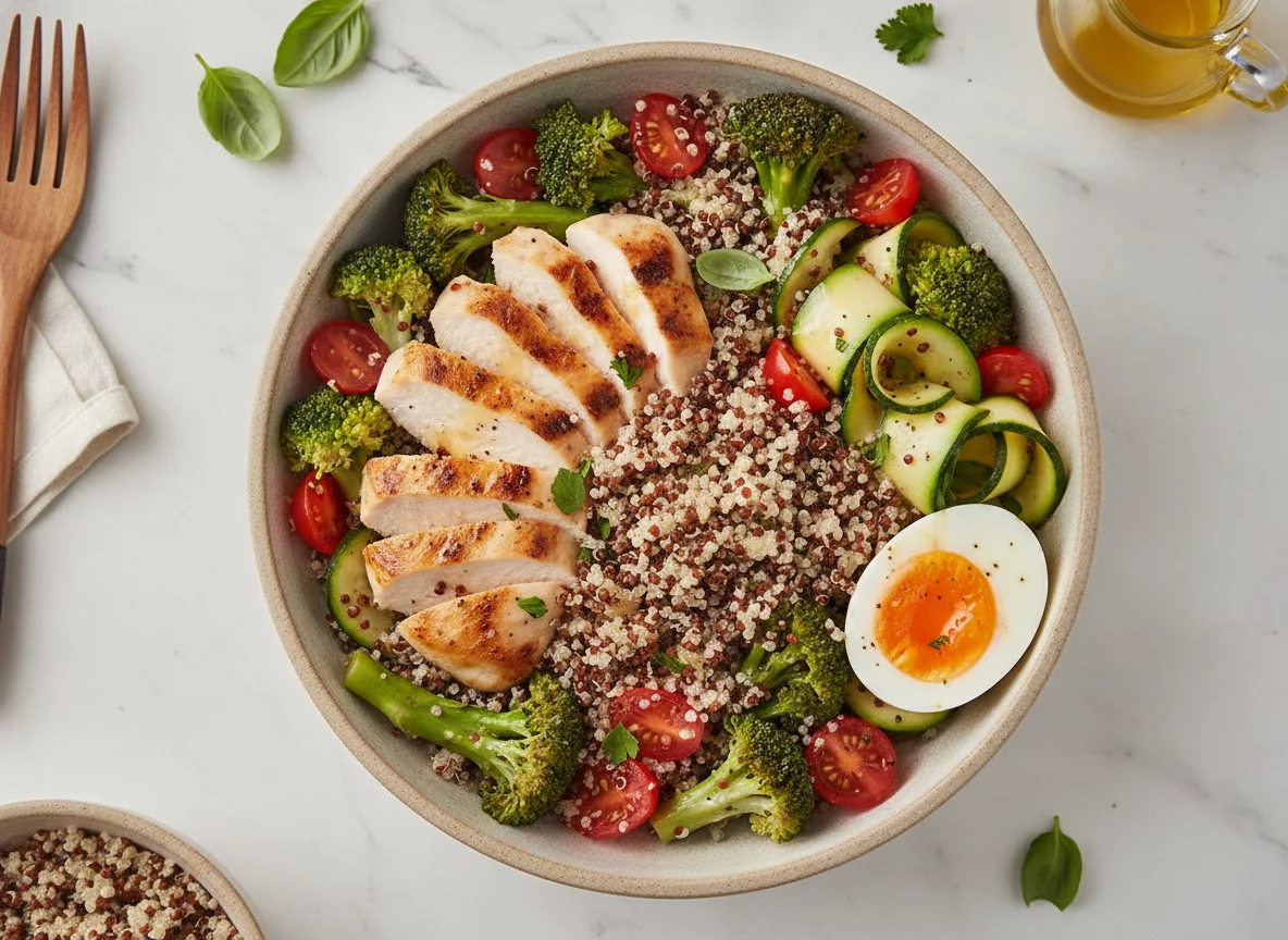 Chicken Quinoa Salad Bowl photo