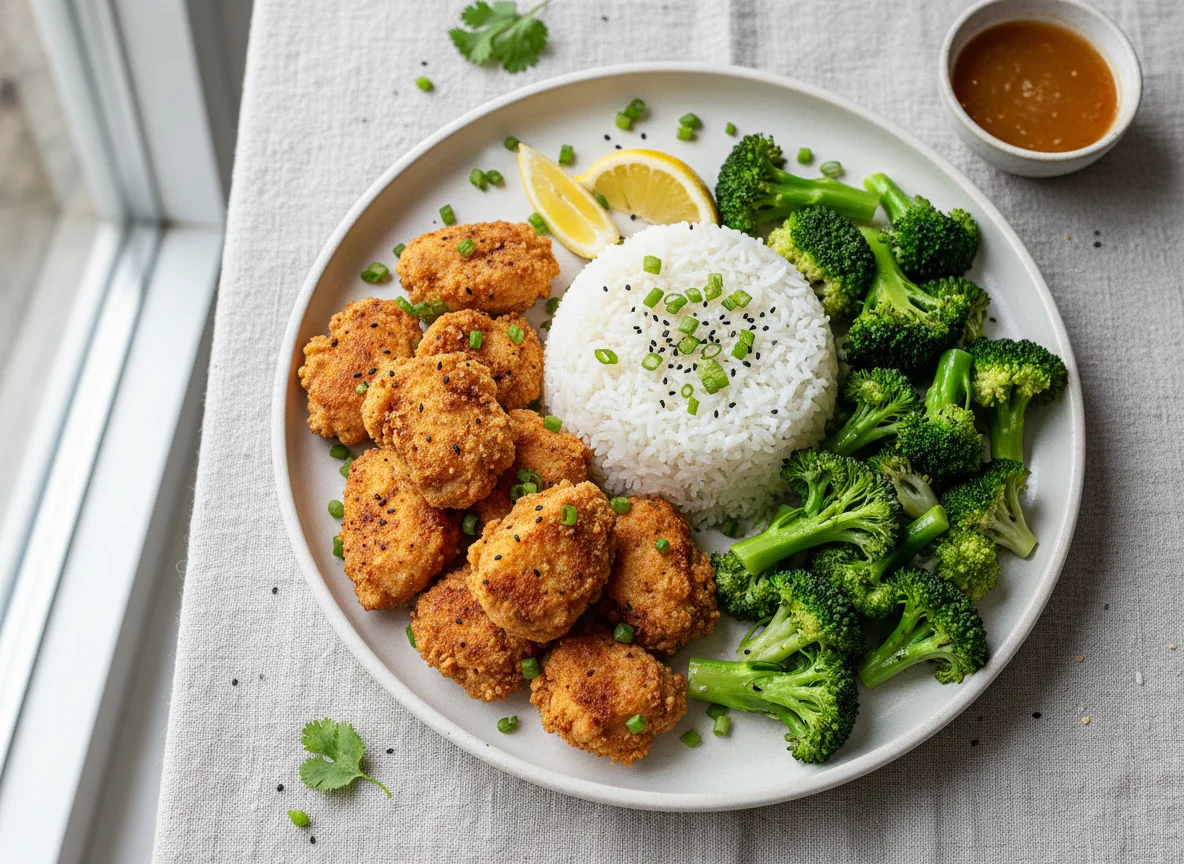 Chicken, Rice and Broccoli Meal photo