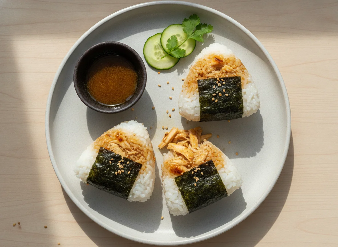 Chicken Rice Onigiri photo