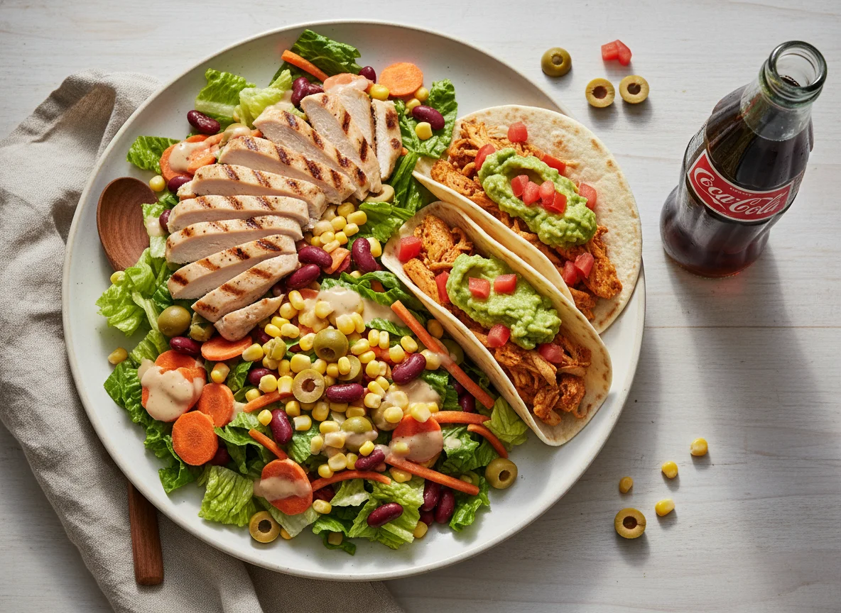 Chicken Salad and Tacos photo