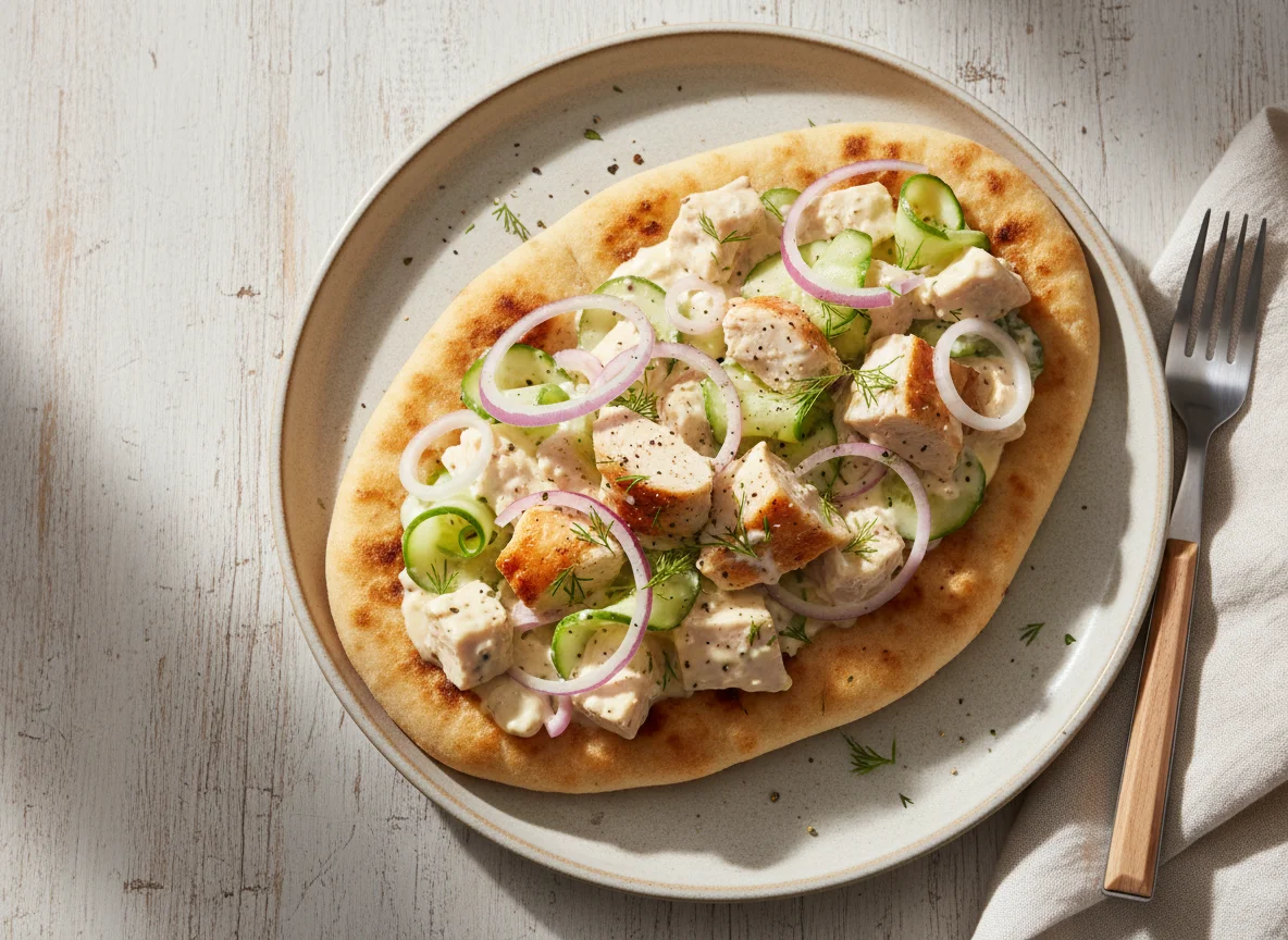 Chicken Salad Flatbread photo