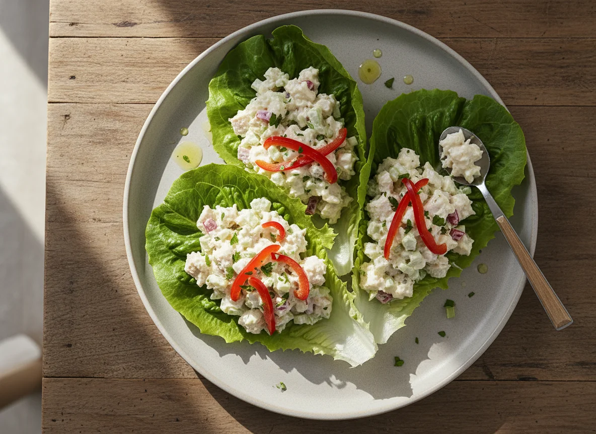 Chicken Salad Lettuce Wrap photo