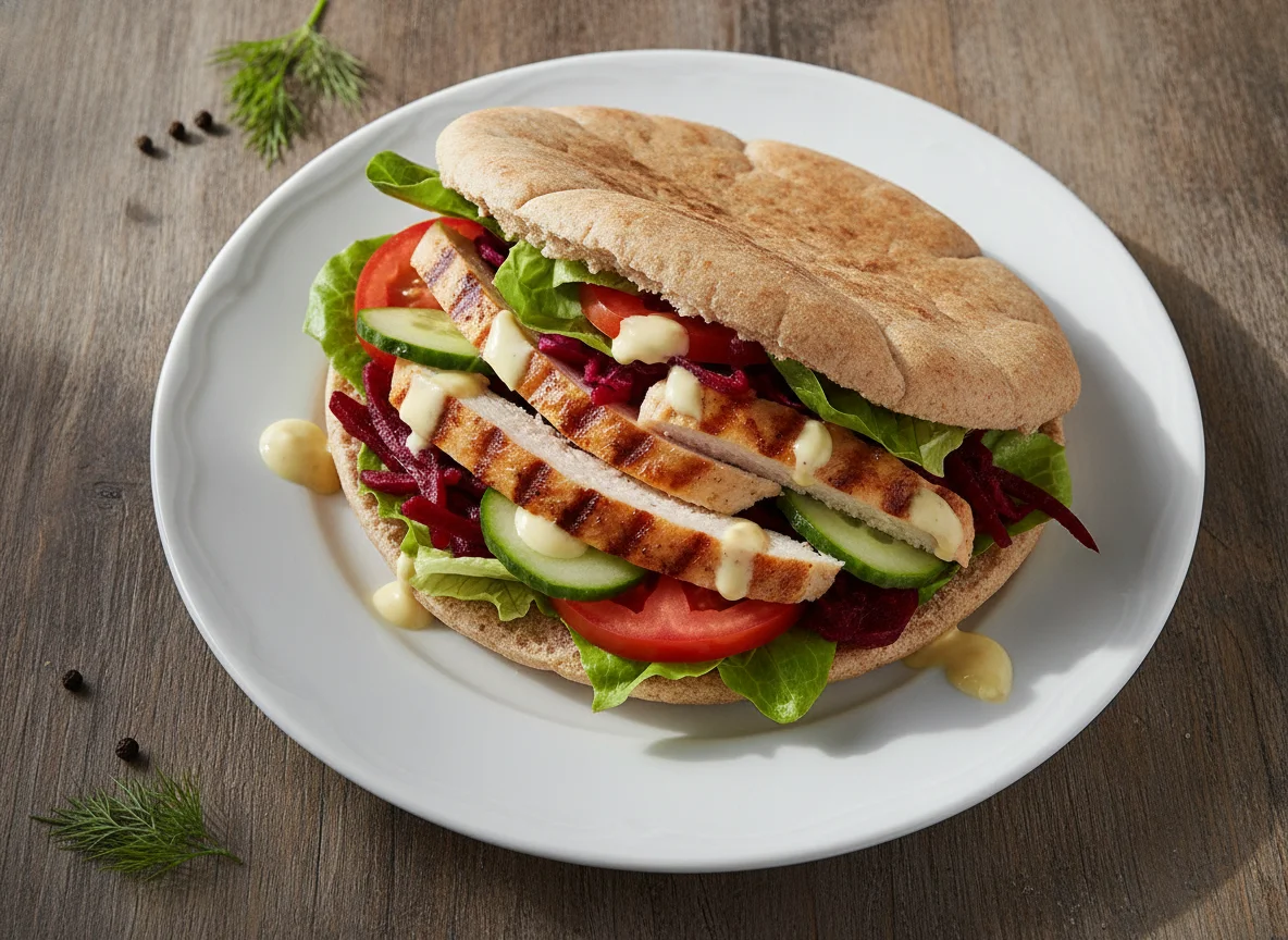 Chicken Salad Pitta photo