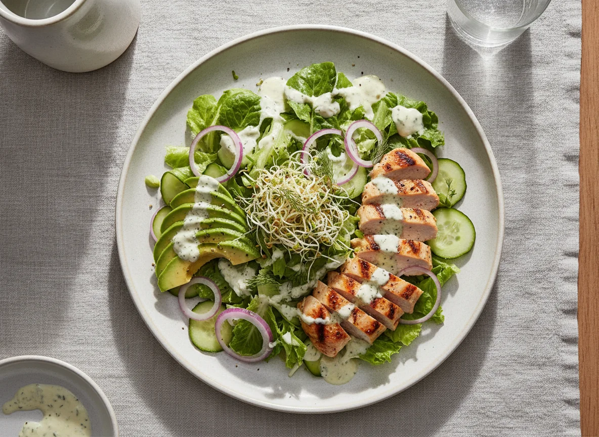Chicken Salad with Avocado and Ranch photo