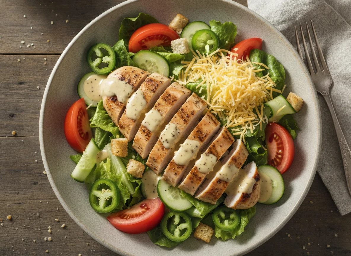 Chicken Salad with Caesar Dressing photo