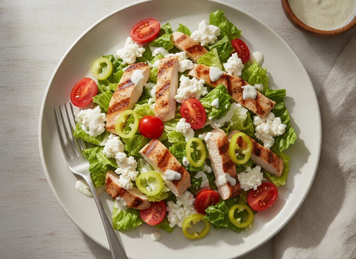 Chicken Salad with Cottage Cheese photo