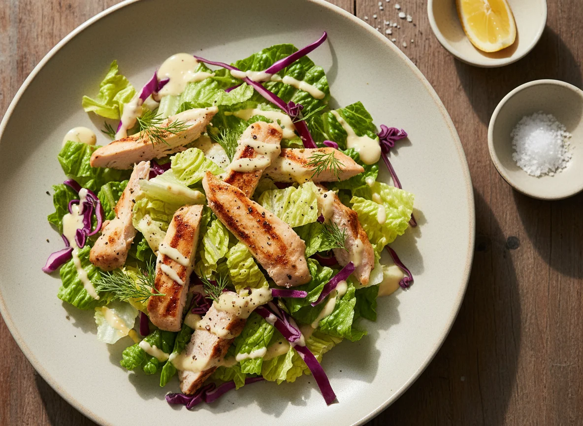 Chicken Salad with Dressing photo