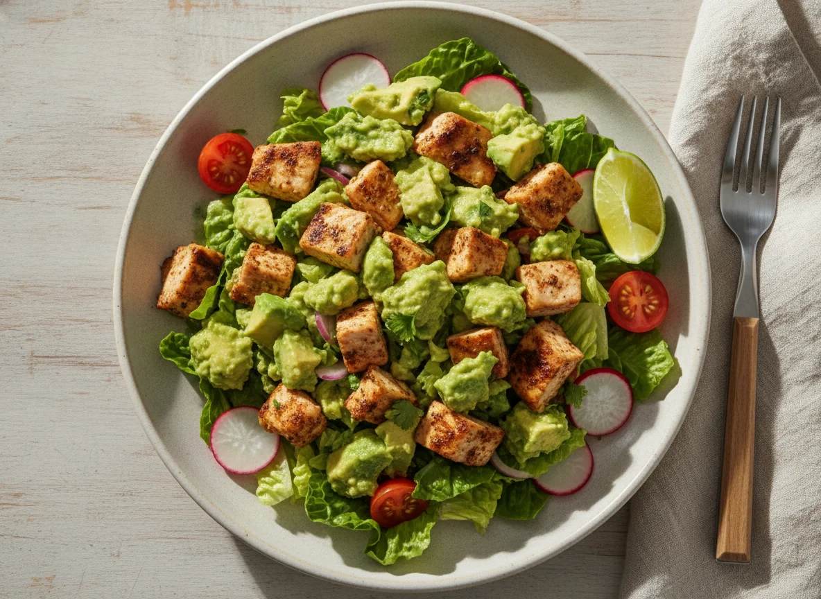 Chicken Salad with Guacamole photo