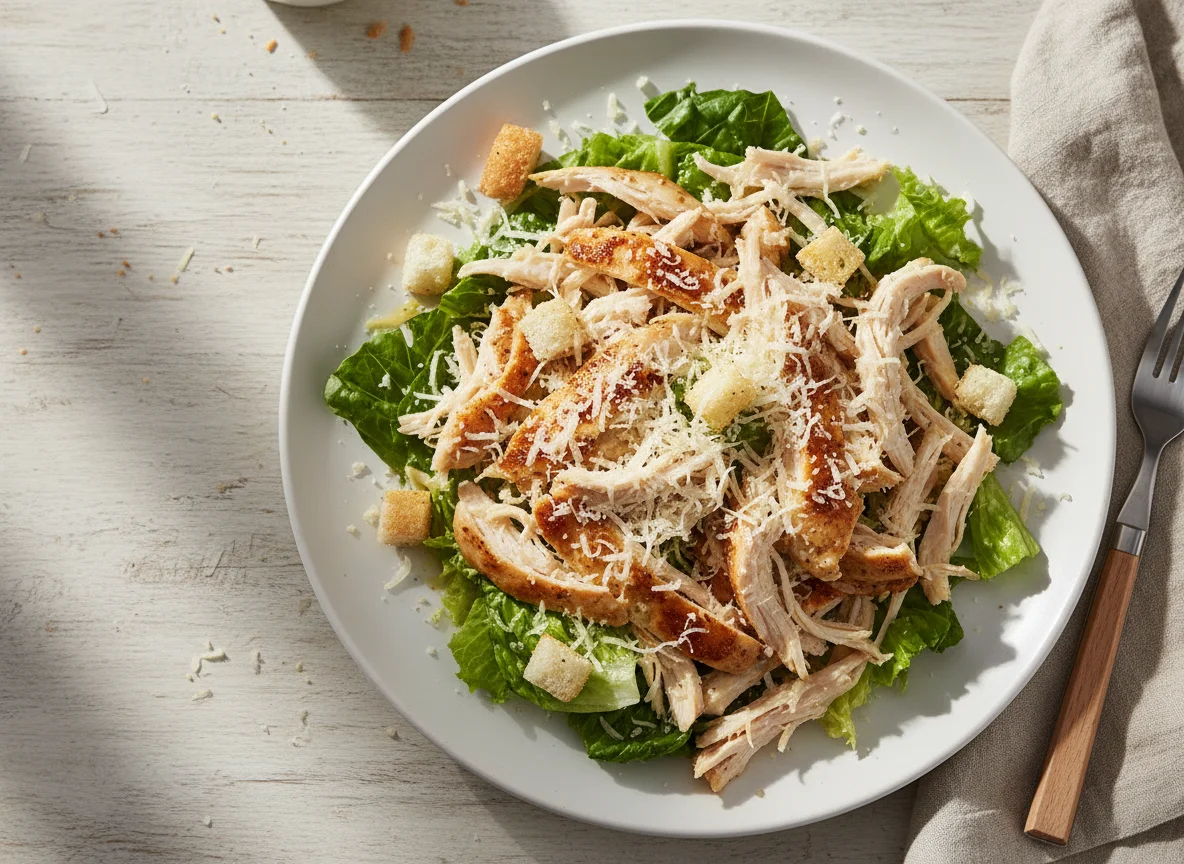 Chicken Salad with Lettuce and Cheese photo