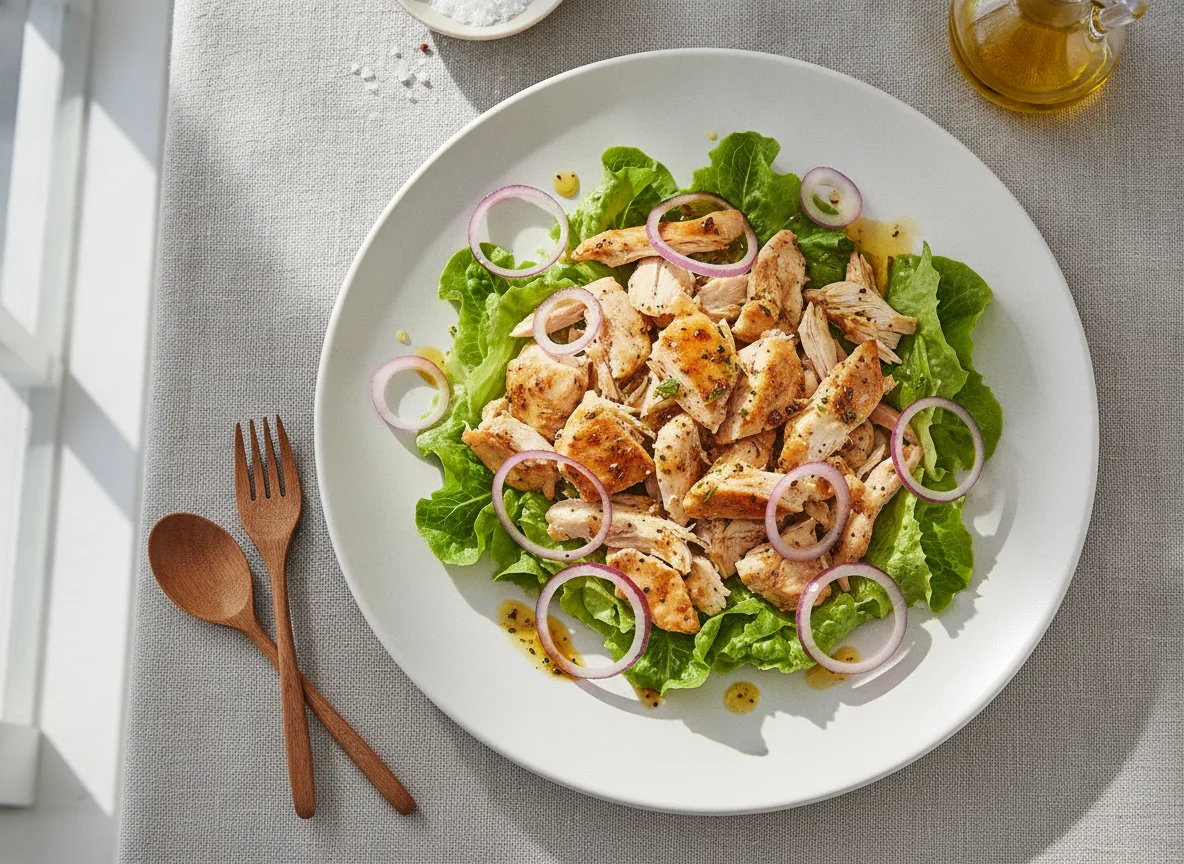 Chicken Salad with Red Onion photo
