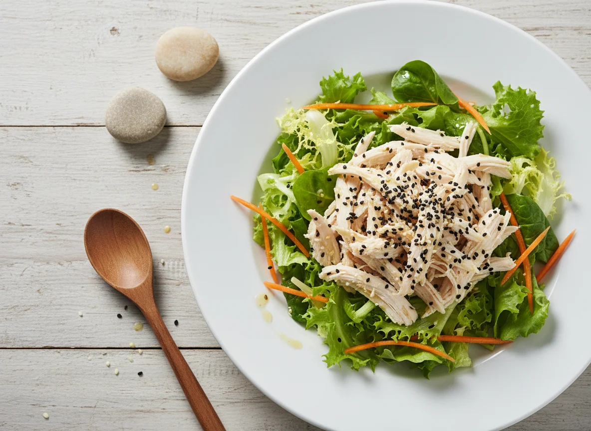 Chicken Salad with Sesame Seeds photo