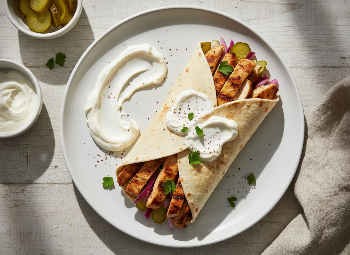 Chicken Shawarma Wraps photo