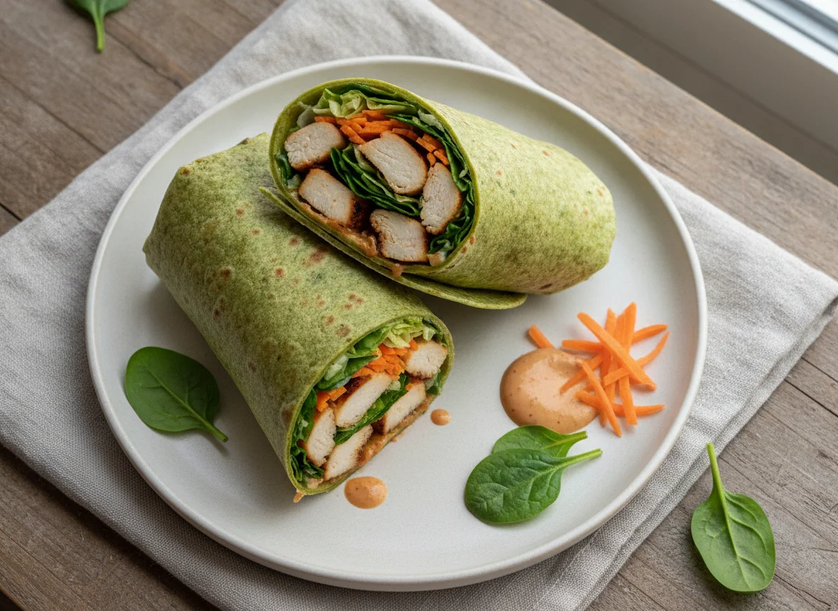 Chicken Spinach Wrap photo