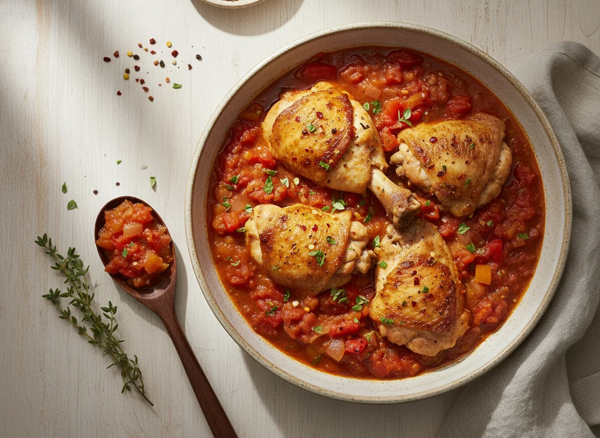 Chicken Stew with Sauce photo