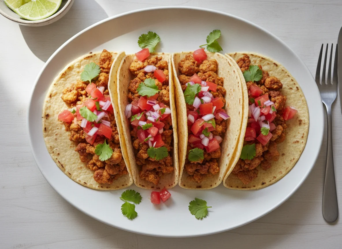 Chicken Tacos with Pico de Gallo photo