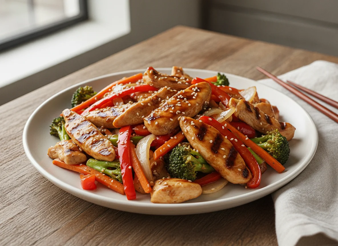 Chicken Teriyaki Stir Fry photo