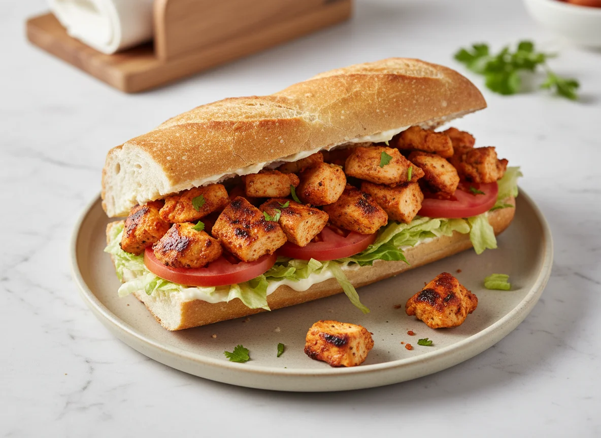 Chicken Tikka Baguette photo