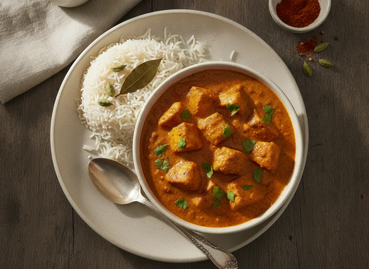 Chicken Tikka Masala with Basmati Rice photo