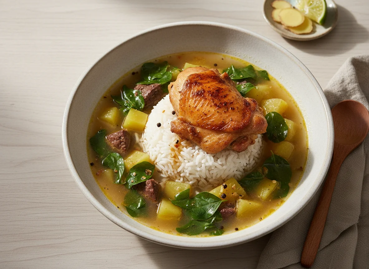 Chicken Tinola with Rice photo