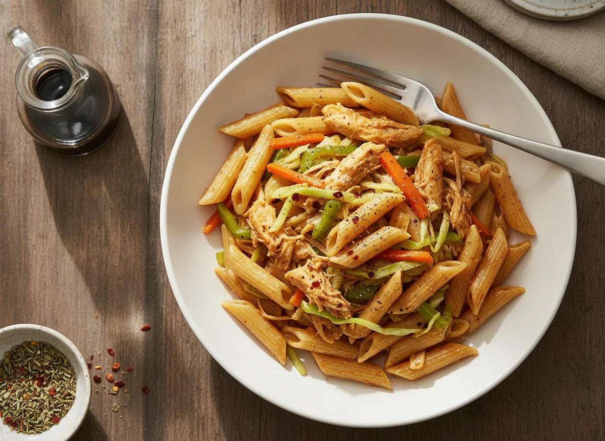Chicken Vegetable Penne Pasta photo