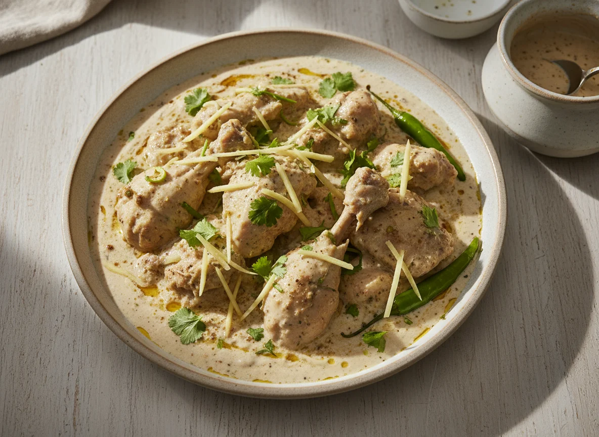 Chicken White Karahi photo
