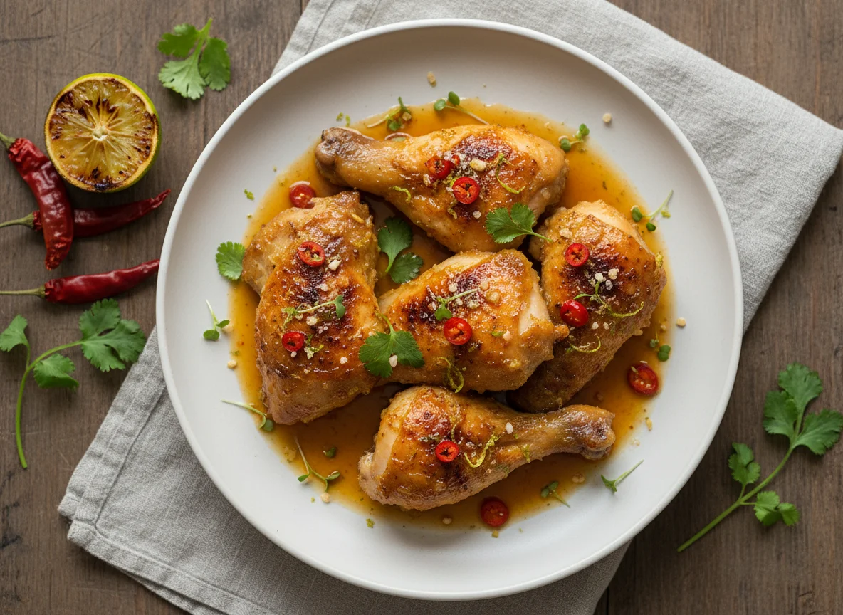 Chicken with Chilli and Lime Coating photo