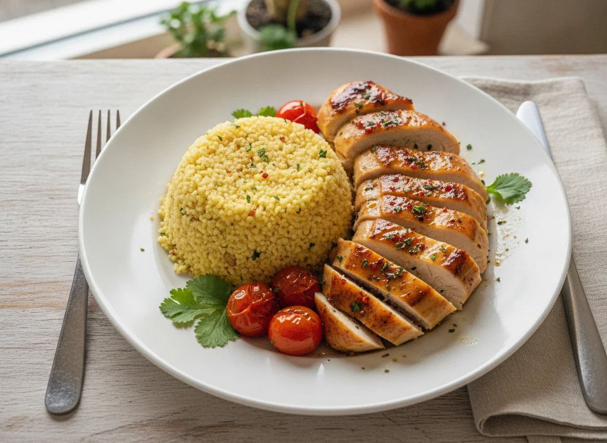 Chicken with Couscous photo