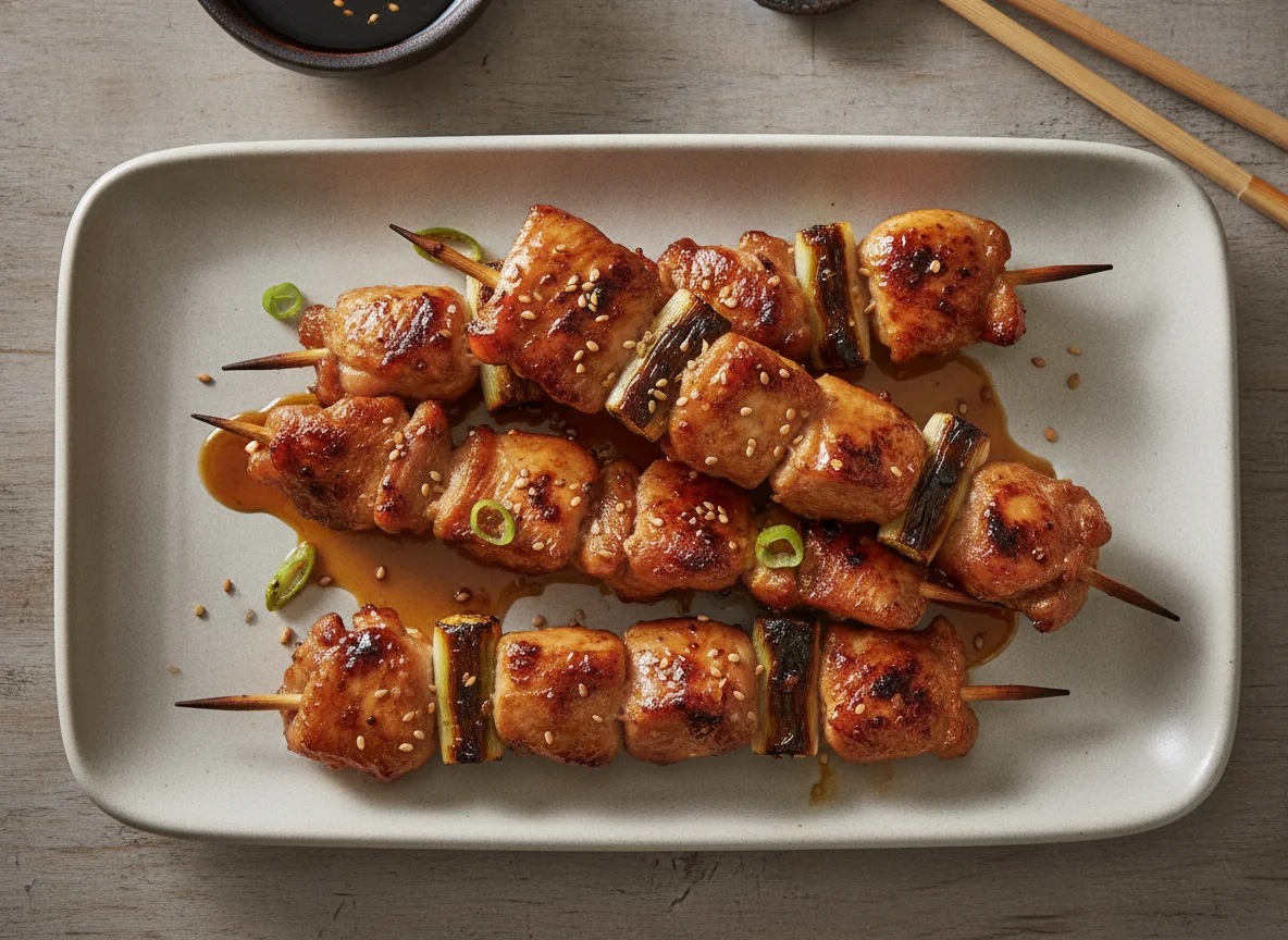 Chicken Yakitori Skewers photo