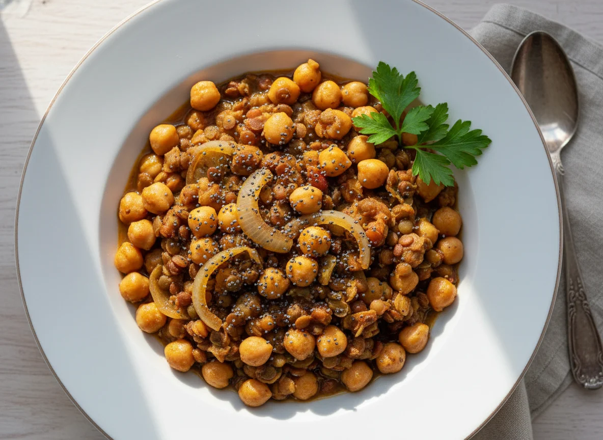 Chickpea and Lentil Stew photo