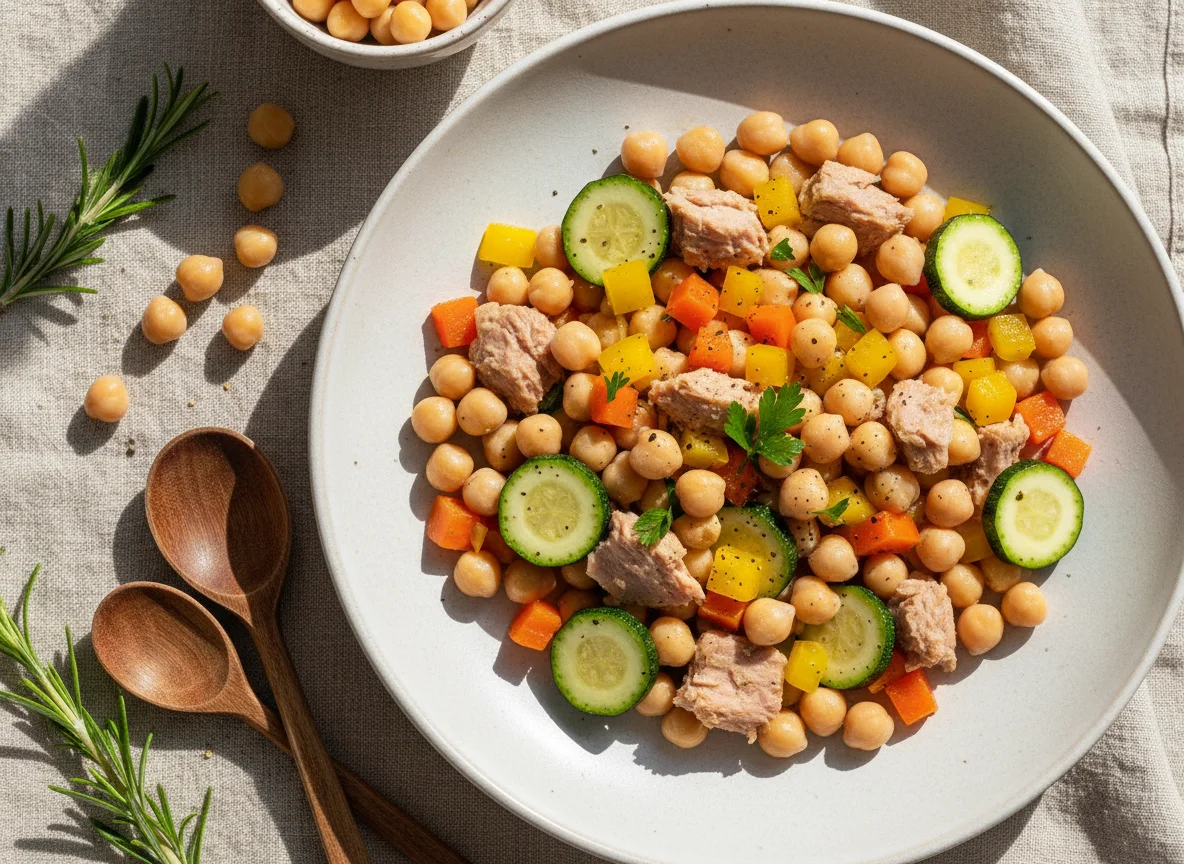 Chickpea and Tuna Salad photo