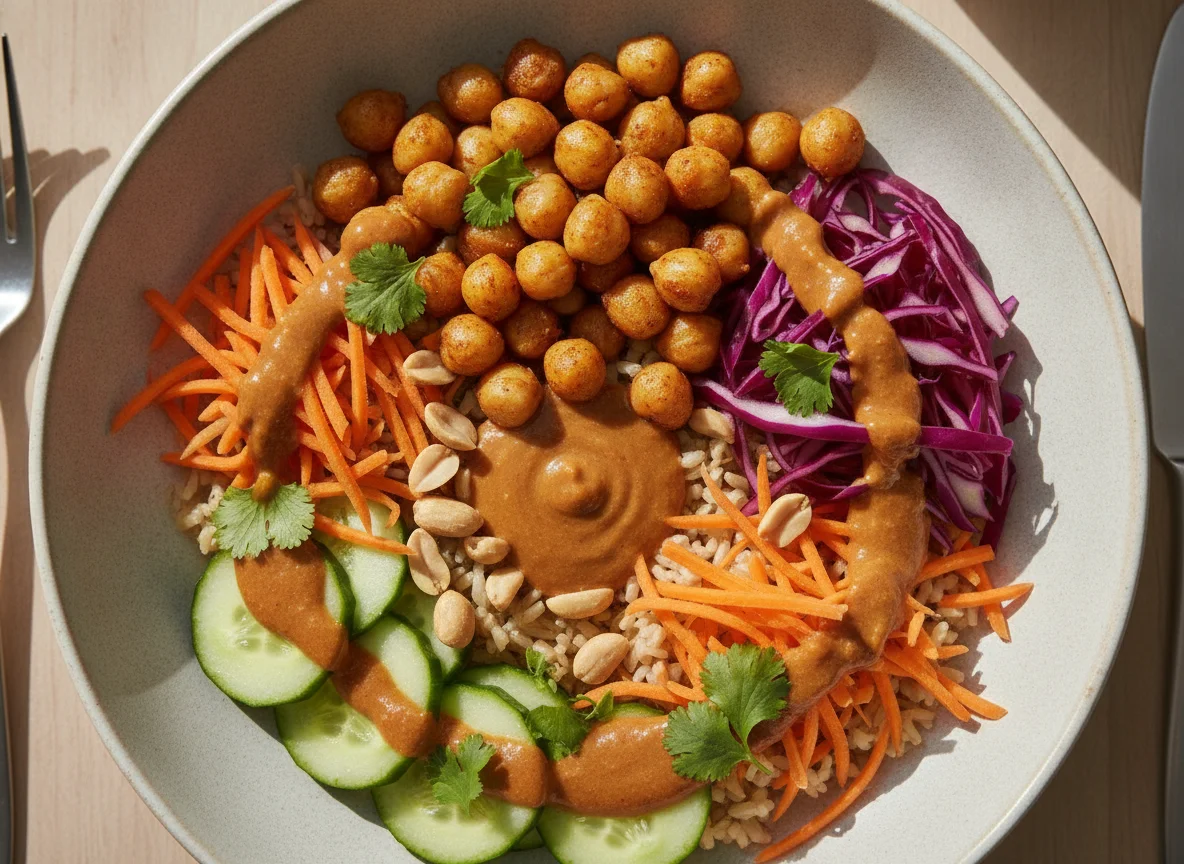 Chickpea Buddha Bowl photo