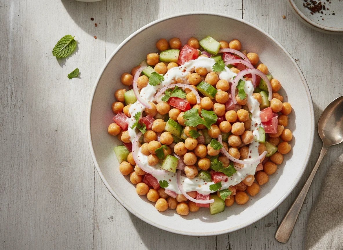 Chickpea Salad (Chana Chaat) photo