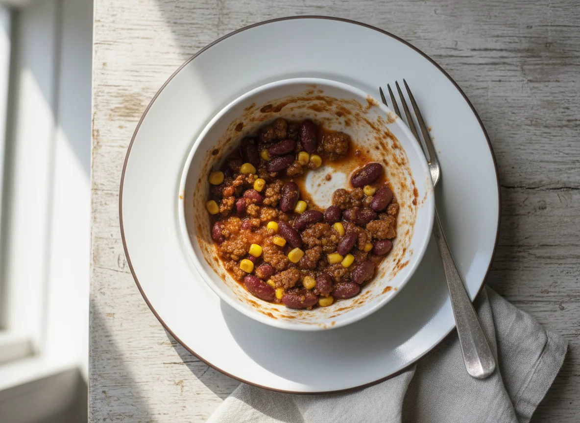 Chili con Carne remnants photo