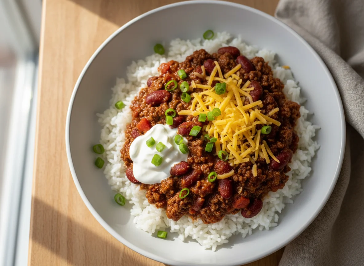 Chili Rice Bowl photo