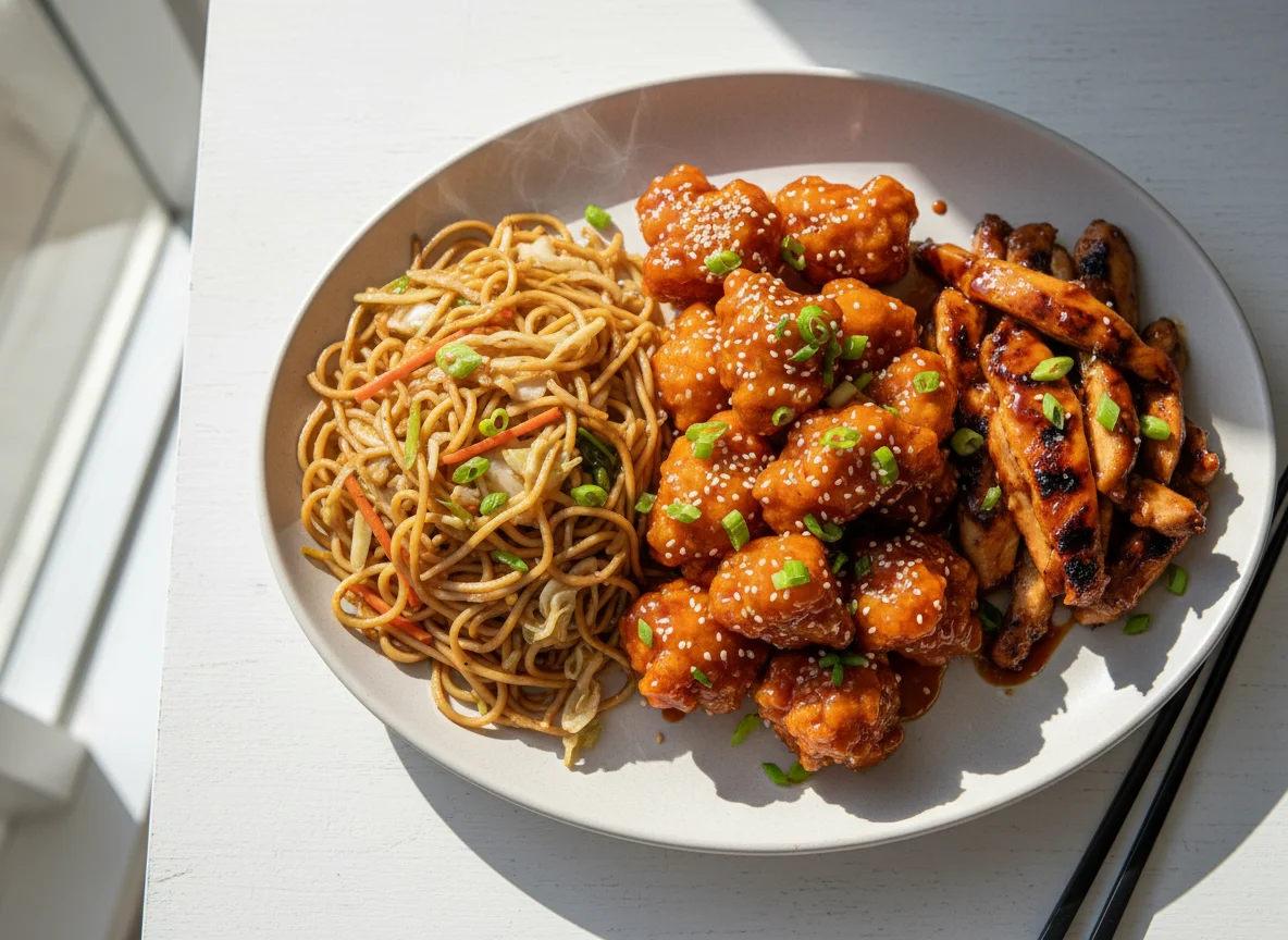 Chinese-American Combo Meal photo